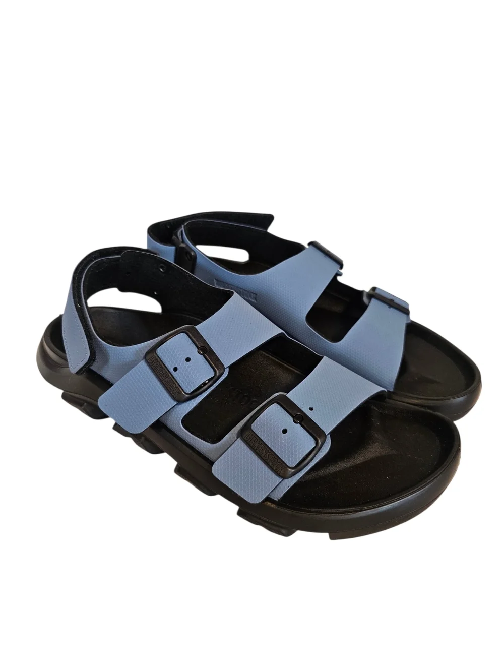 Birkenstock Mogami Terra Elemental Blue Double Buckle Sandle Outdoor